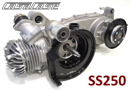 PREORDINA! Motore Casa Performance SS250 parzialmente assemblato per Lambretta S1 + S2 + S3 + SX + DL + Serveta