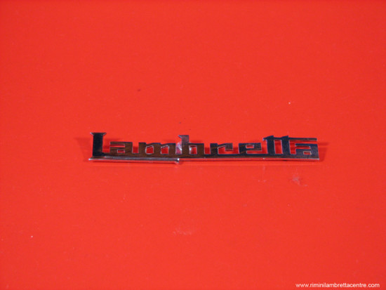 Scritta "Lambretta" per modelli DL + J50 Special
