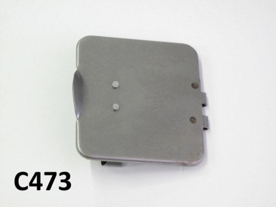 Sportellino tappo benzina in metallo Lambretta  LI + TV2/3 + SX + Special DL + Serveta