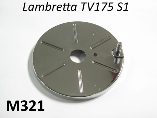 Coperchio cromato molla avviamento Lambretta TV1