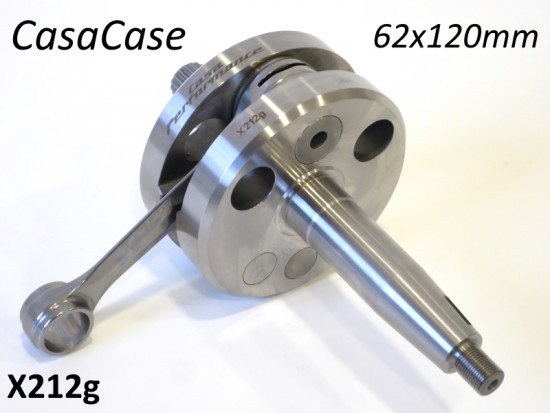 Albero motore Casa Performance 62mm x 120mm per blocco motore CasaCase