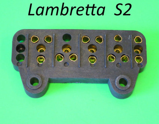 Morsettiera impianto elettrico manubrio Lambretta S2