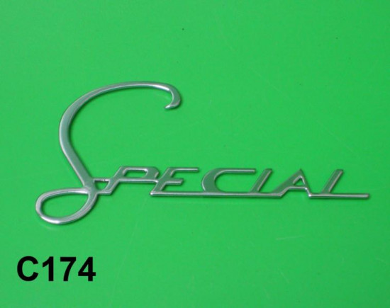 Scritta "Special"