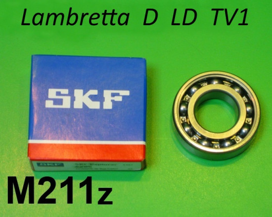 Cuscinetto 6205 frizione Lambretta D + LD - Albero motore lato frizione Lambretta TV1