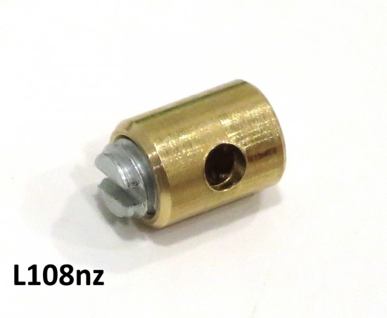 Morsetto a vite per cavo comando gas Lambretta + Vespa