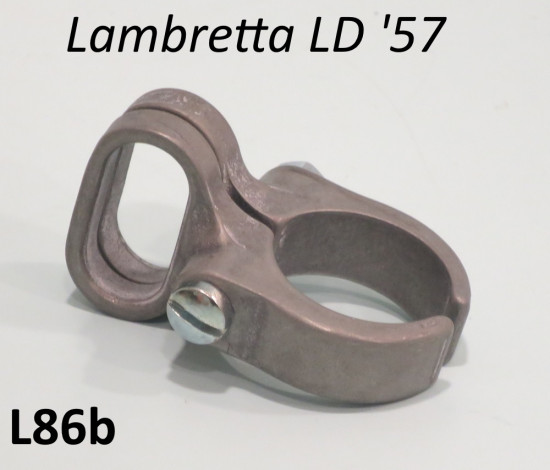Staffa supporto guaine cambio + freno posteriore Lambretta LD '57