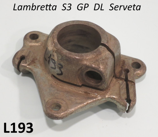Flangia fissaggio manubrio Lambretta S3 + TV3 + SX + Special + DL + Serveta