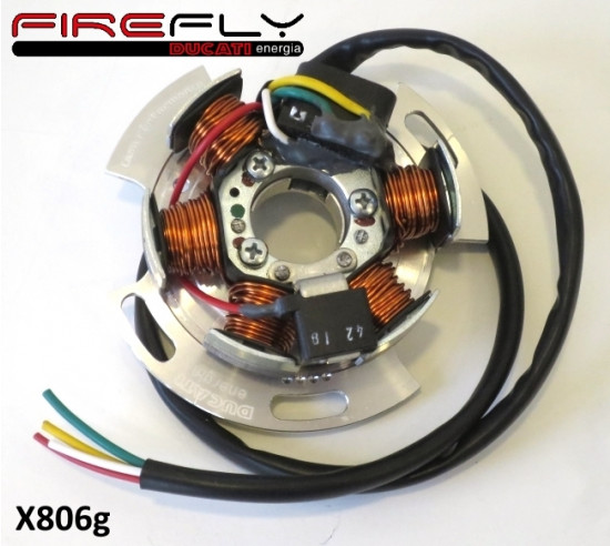 Statore per accensione elettronica Casa Performance Ducati Firefly 12V 90w per Lambretta J + Lui