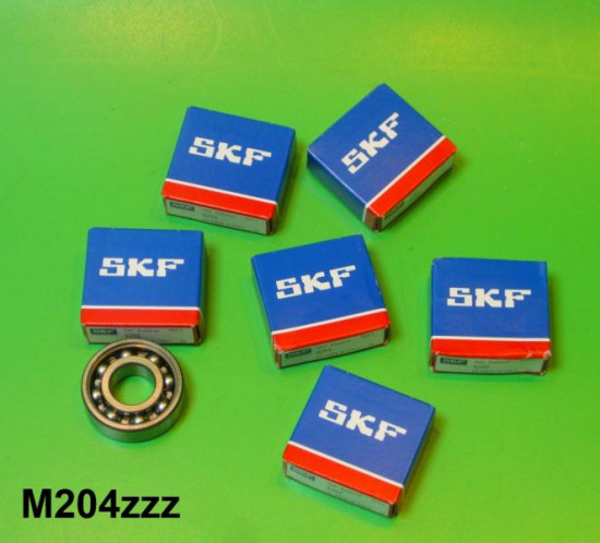 Kit cuscinetti per albero motore + coda trasmissione posteriore 6203 Lambretta D + LD 125cc (6pz)