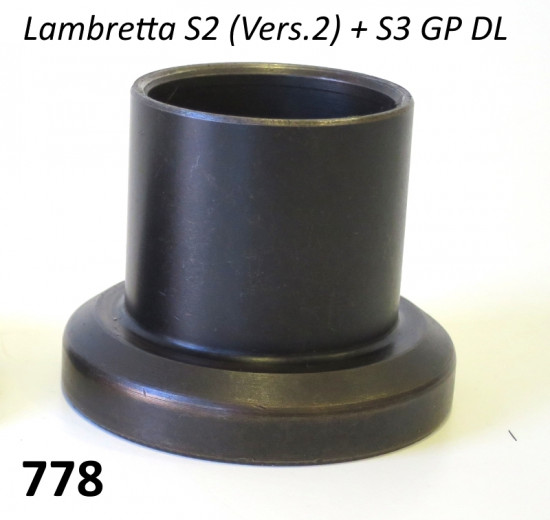 Calotta inferiore (tipo lungo) per forcella Lambretta S2 Vers.2 + S3 