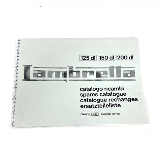 Catalogo Ricambi Lambretta DL GP