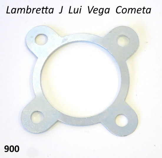 Piastrina di sicurezza per flangia cuscinetto ruota posteriore Lambretta J + Lui