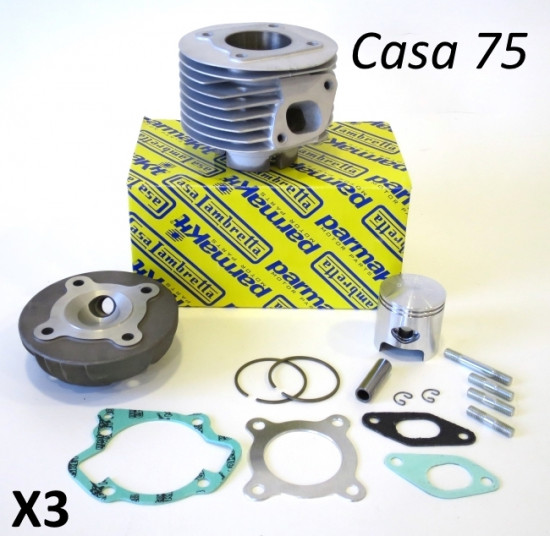 Kit cilindro Casa Lambretta Casa75 per Lambretta J50 + Lui 50C/CL + 75S/SL