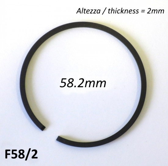 Fascia elastica (segmento) 58.2mm (altezza 2.0mm) tipo originale di alta qualità