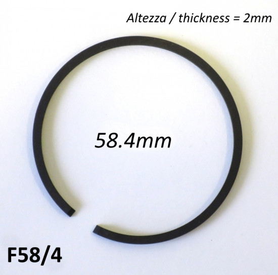 Fascia elastica (segmento) 58.4mm (altezza 2.0mm) tipo originale di alta qualità