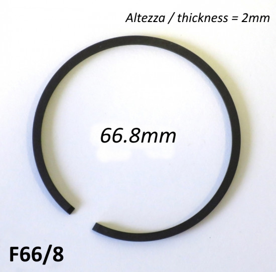 Fascia elastica (segmento) 66.8mm (altezza 2.0mm) tipo originale di alta qualità