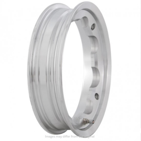 Cerchio tubeless SIP Alluminio lucidato per Lambretta LI + TV + SX + Special + DL + Serveta