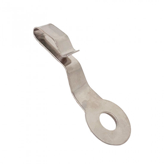 Supporto cavo freno e conta km alla forcella INOX by MB