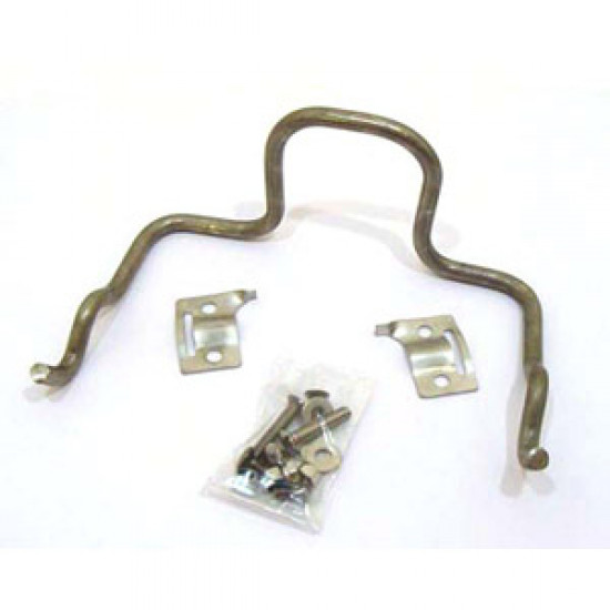 Kit molla aggancio cofani INOX MB, mod. con maniglie per Lambretta S3 + Special + SX