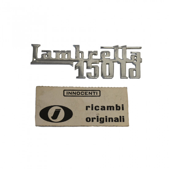 Scritta 'Lambretta LD150' NOS ORIGINALE Innocenti per scudo