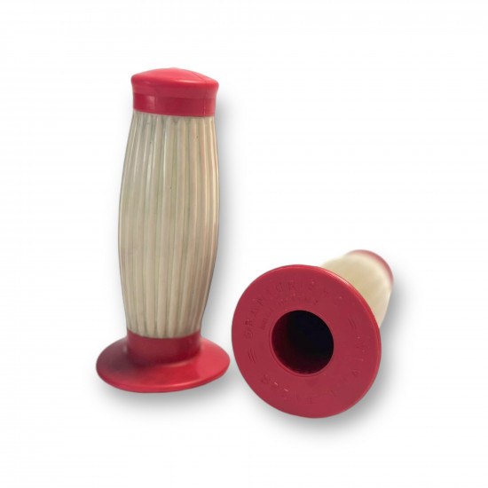 Set manopole Granturismo color rosso / grigio per modelli Vespa