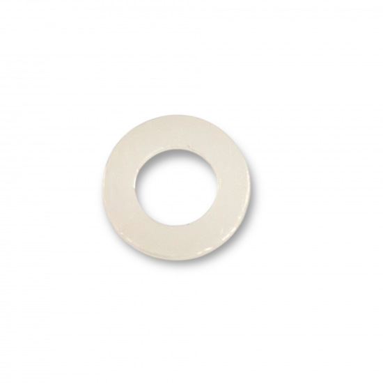 Rondella in nylon per ganci cofani laterali Lambretta LI S3 + TV3 + SX + Special (mod. prodotti dal 1965 al 1968)