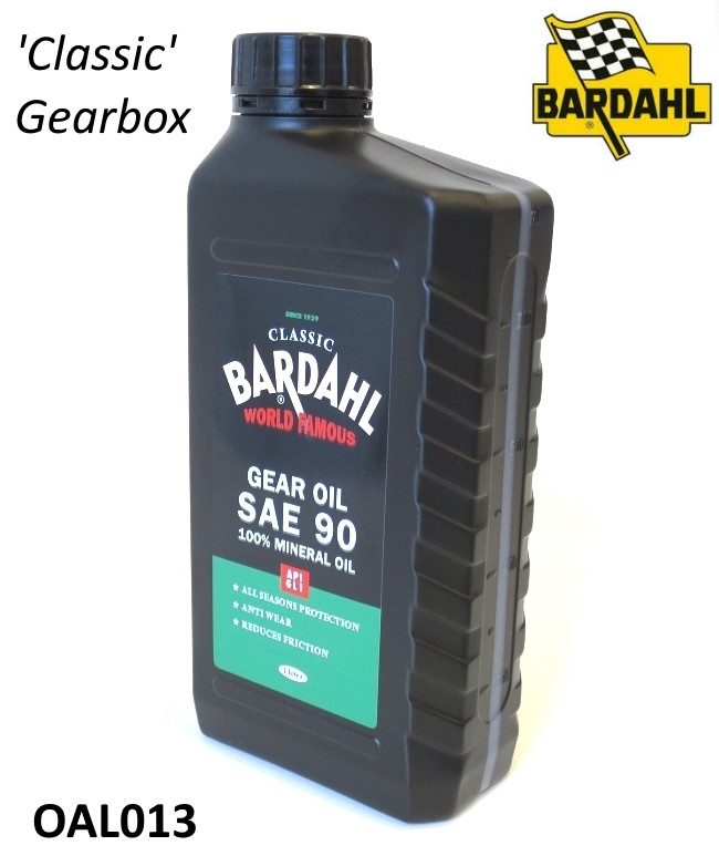Olio minerale per trasmissione Bardahl SAE 90 per Lambretta LI + TV + SX +  Special + DL + Serveta