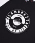T-shirt Lambretta bicolore nero/bianco