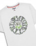 T-shirt Lambretta Paisley bianca