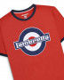T-shirt LAMBRETTA con logo target Red/Navy