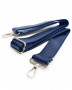 Borsa Lambretta sportiva retrò grande, blu navy/bianca