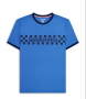 T-shirt Lambretta Two-Tone blu scuro/ blu navy