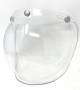 Visiera trasparente tipo "Bubble" per casco aperto