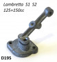 Coperchio carburatore Dell'Orto MA 18 / 19mm per Lambretta S1 + S2