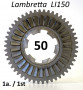 Ingranaggio 1a. marcia z50 denti per Lambretta S1 + S2 + S3 LI150 + SX150