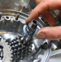 Set 5 rasamenti per cluster + asse ruota posteriore per cambio 5 marce 'Cyclone 5 Speed'