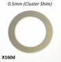 Spessore rasamento 0.5mm per sopra cluster del cambio 5 marce 'Cyclone 5 Speed'