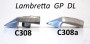 Puntalino listelli pedana per Lambretta DL