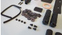 Kit profili in gomma completo Casa Lambretta, colore Nero, per Lambretta DL