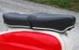 Sella RLC Pegasus Flatbase Nera, Versione BASSA, per Lambretta S1 + S2 + S3 + DL