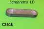 Spessore interno portatarga Lambretta LD