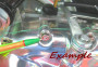 Prigioniero INOX M6 per carter motore Lambretta LI + TV2/3 + SX + Special + DL + J + Lui + Serveta