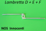 Meccanismo NOS Innocenti serratura coperchio bauletto posteriore Lambretta D + E + F