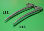 Leva manubrio freno / frizione in alluminio per Lambretta D + LD 125cc 1° versione