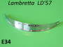 Visiera cromata fanale anteriore Lambretta LD '57