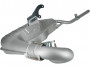 Marmitta BGM PRO Clubman V4.0 per Lambretta S1 + S2 + S3 + DL + Serveta (verniciata ARGENTO)