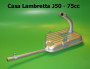 Marmitta Casa Performance Clubman  Lambretta  J per Kit Casa 75 