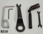 Set 5 chiavi per manutenzione (kit tipo originale) per tutti i modelli di Lambretta