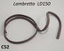 Guarnizione in gomma grigia bauletto Lambretta LD150
