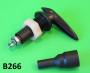 Comando starter al telaio (nero) per Lambretta DL + J50 Special